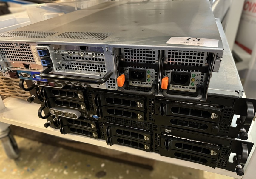 Parti, 3 servrar Dell PowerEdge 2950