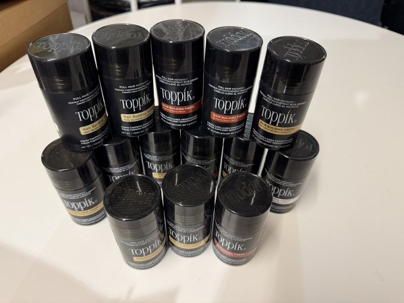 Parti, 14 st Toppik, hair building fibers