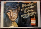 Ramad plansch "Winston"-cigaretter