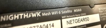 Netgear, Nighthawk Mesh WiFi 6 Sattelite MS60