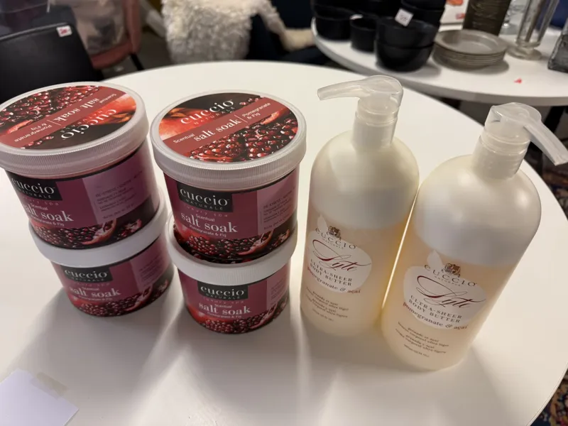 Parti, 4+2 storpack, Salt Soak,822g och UltraSheer Body Butter