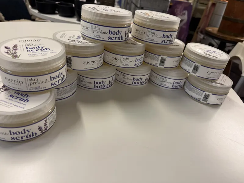 Parti, 13 st Body Scrub och Butter, Cuccio, 226g