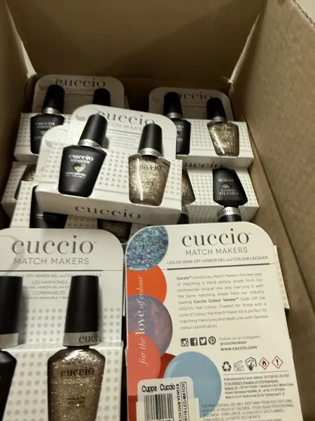 Parti, 57 st Nagellack, 2 pack, Match Maker, Cuccio