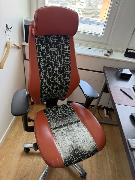 Kontorsstol, Kinnarps, röd