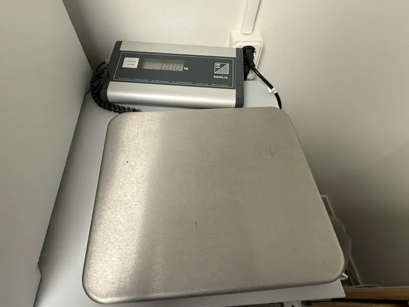 Våg, paket, Maul,max 50 kg