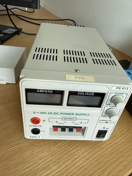 Power Supply, Velleman PS 613 (0-30V 3A DC)