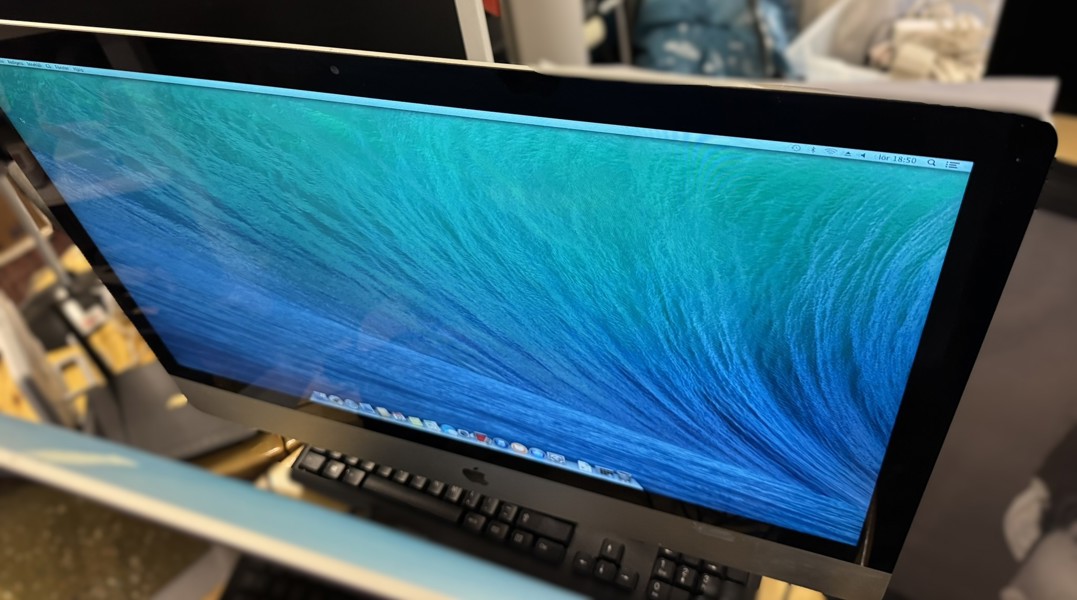 Imac 27 tum 3,4GHz Intel Core i7, 32 Gb 1600 MHZ DDR3