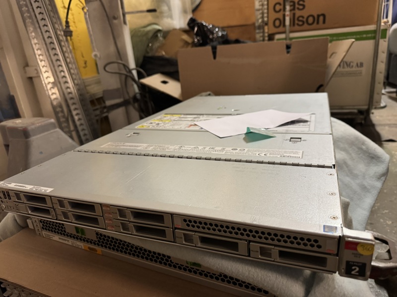 Bladserver Sun Oracle server X4-2 FS Pilot 1