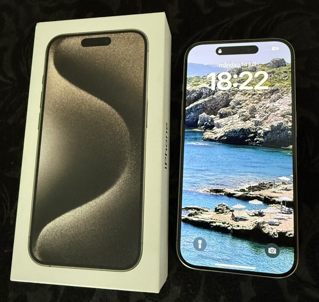 Iphone 15 Pro , Natural Titanium, 256Gb