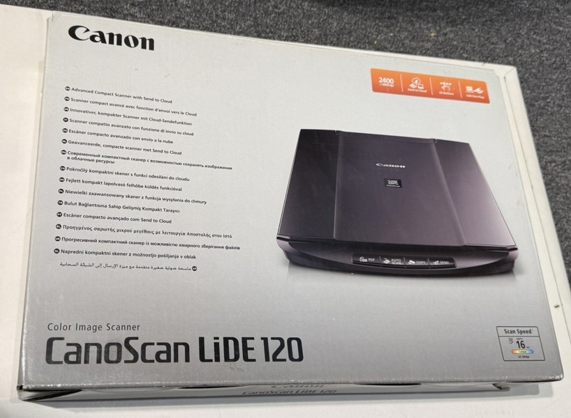 Scanner Canon Canolide120, ny