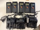 Parti, 5 Handscanners Agox PT-12, 3 laddare