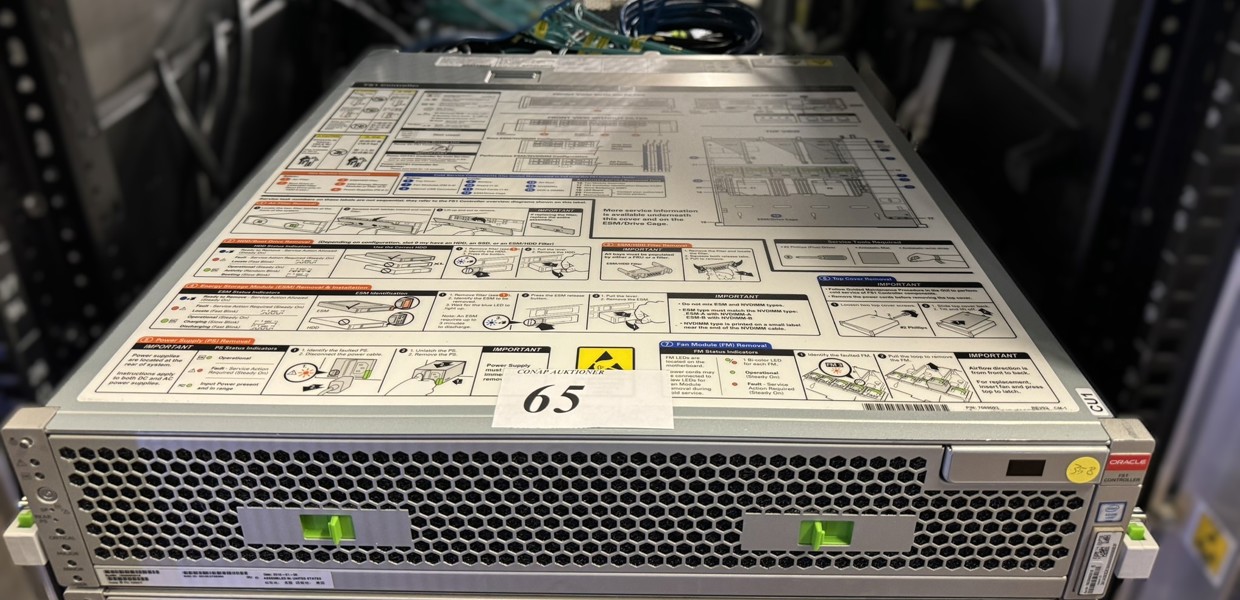 Oracle FS1 Controller Xeon , inkl. 4 x Type A Energy Storage Module (ESM)