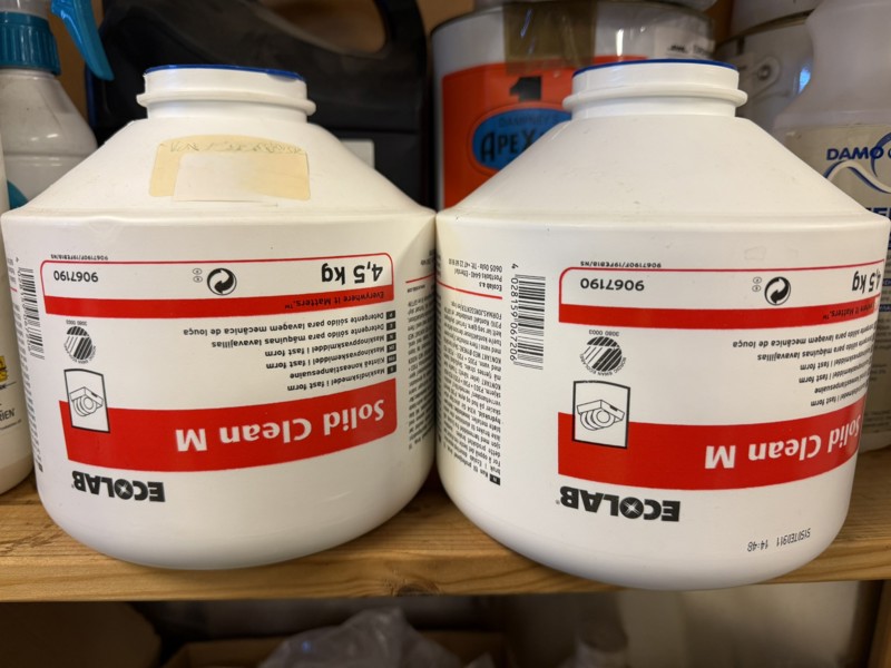 Parti, 2 Maskindiskmedel, koncentrerat, 2x4,5kg