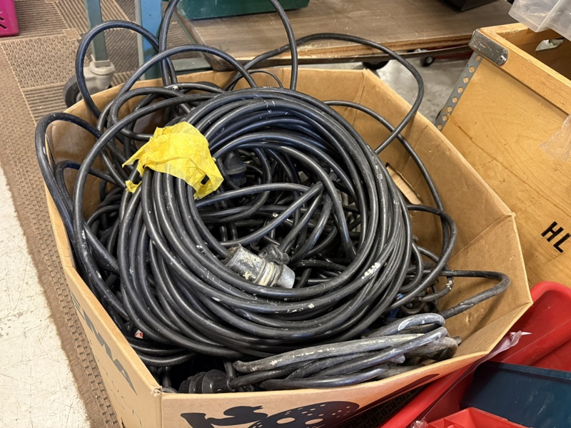 Parti, Strömkablar, förlängning, utomhusbruk, 1 kartong