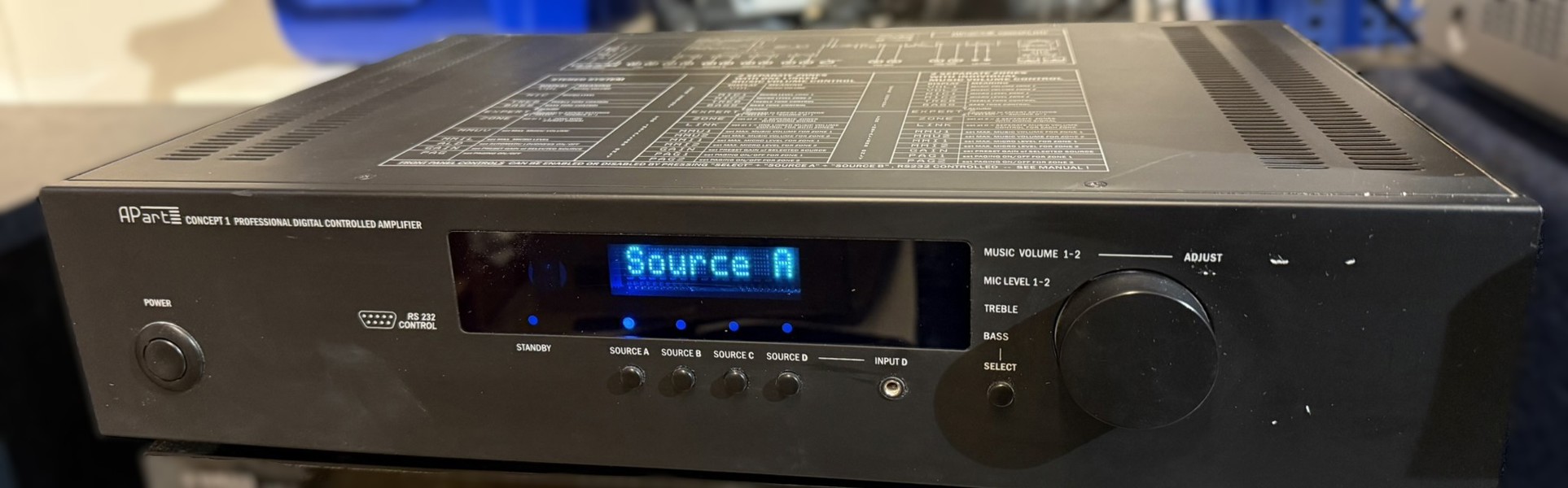 Förstärkare, Apart Concept 1