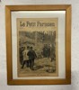 Tavla, Kuriosa, inramad tidningssida "Le Petit Parisien", 1898