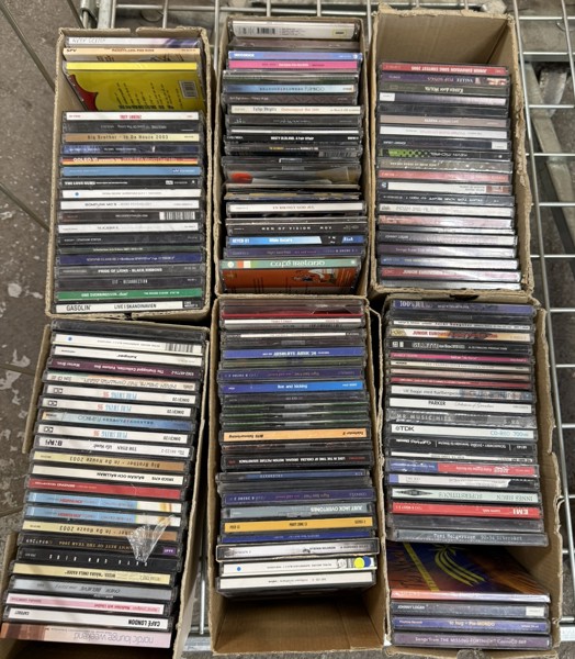 Parti, c:a 125 st CD-skivor