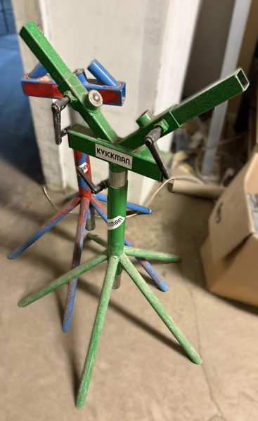 Parti, 2 st Rörstöd Kvickman, OBS! saknar en rulle